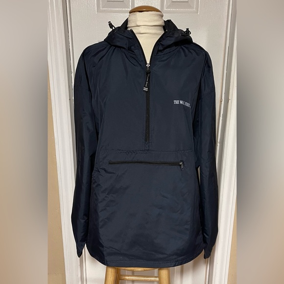 Quarter zip unisex windbreaker - Picture 1 of 5